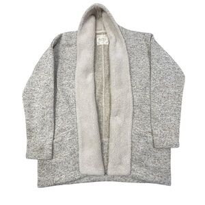 Altar'd‎ State Women’s Cream and Tan Sweater Cardigan Small Oversized